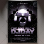 The Live Show Dj Day - Premium Flyer PSD Template