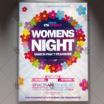 Womens Night - Premium Flyer PSD Template