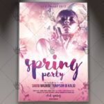 Color Spring Party - Premium Flyer PSD Template
