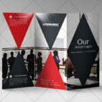 Corporate - Free Tri-Fold Brochure PSD Template