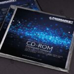 Stars Music - Free CD Cover PSD Template