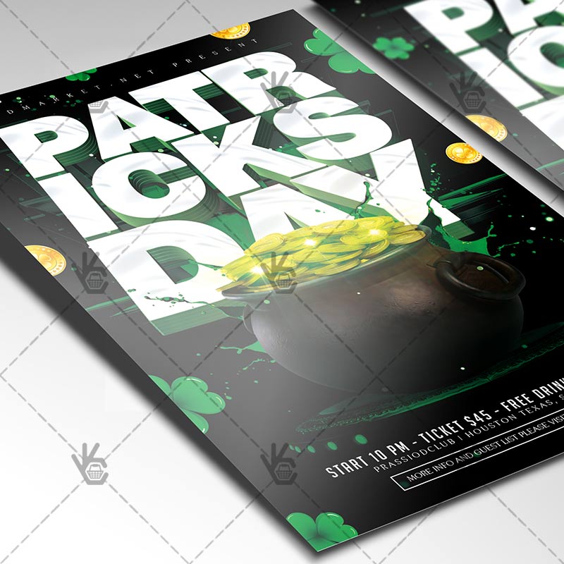 222-13-2.jpg Patrick's Day - Premium Flyer PSD Template - Image 2