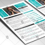 Blue Clean Resume - Free PSD Template - Image 2