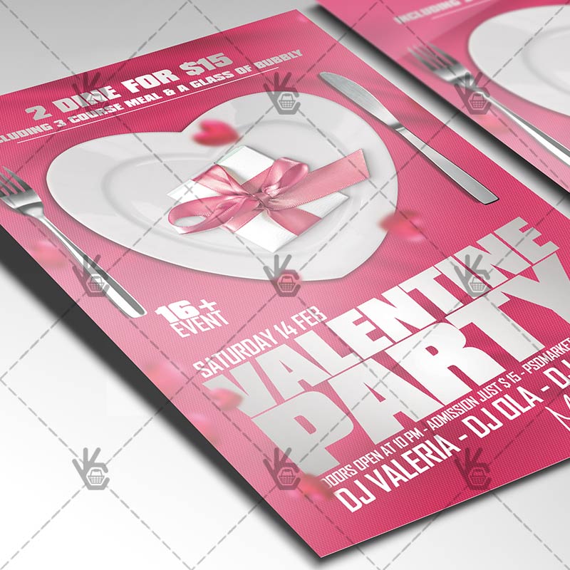 222-21-1.jpg Valentine Party - Premium Flyer PSD Template - Image 2