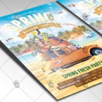 Spring Weekend Travel - Premium Flyer PSD Template - Image 2
