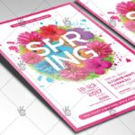 Spring Party - Premium Flyer PSD Template - Image 2