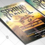 Spring Travel - Premium Flyer PSD Template - Image 2