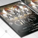 Mardi Gras Party - Premium Flyer PSD Template - Image 2