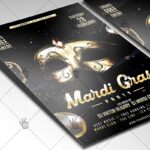 Mardi Gras Night - Premium Flyer PSD Template - Image 2