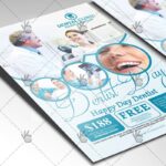 Dentist Day - Premium Flyer PSD Template - Image 2