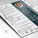 Simple Clean Resume - Free PSD Template - Image 2