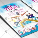 Yoga For Kids - Premium Flyer PSD Template - Image 2