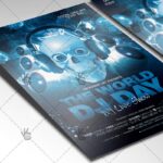 The World Dj Day - Premium Flyer PSD Template - Image 2