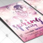 Color Spring Party - Premium Flyer PSD Template - Image 2