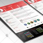 Color Resume - Free PSD Template - Image 2