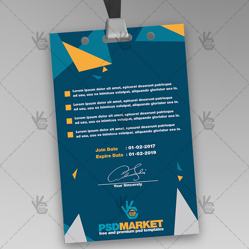 2222-4.jpg Business - Free ID Card PSD Template - Image 3