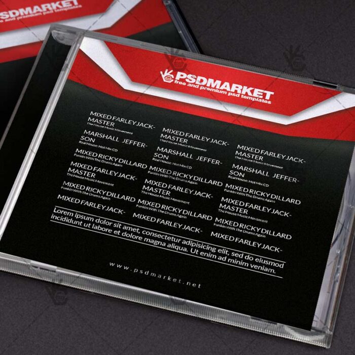Color Music - Free CD Cover PSD Template - Image 2