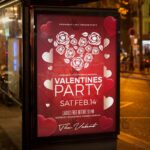 Valentines Party - Premium Flyer PSD Template - Image 3