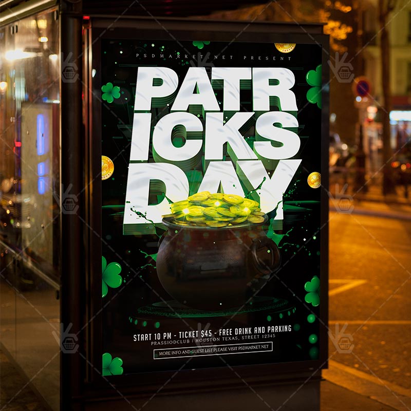 333-13-2.jpg Patrick's Day - Premium Flyer PSD Template - Image 3