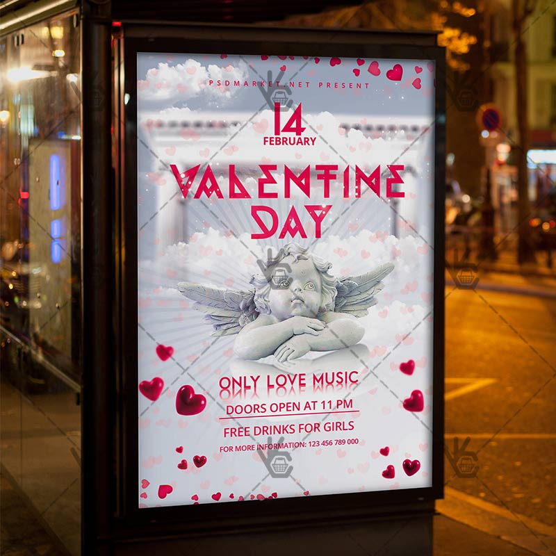 333-20-1.jpg Valentine Day - Premium Flyer PSD Template - Image 3