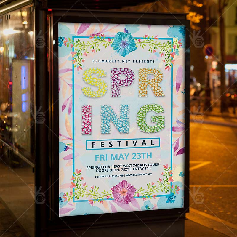 333-20-2.jpg Spring Festival - Premium Flyer PSD Template - Image 3