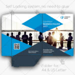 Business Simple - Free Presentation Folder PSD Template - Image 3