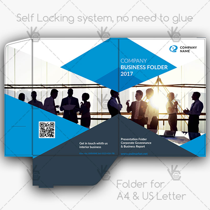 333-21.jpg Business Simple - Free Presentation Folder PSD Template - Image 3