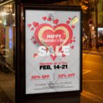 Valentines Day Sale - Premium Flyer PSD Template - Image 3