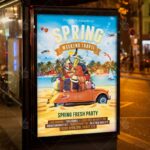 Spring Weekend Travel - Premium Flyer PSD Template - Image 3