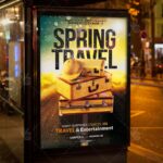 Spring Travel - Premium Flyer PSD Template - Image 3