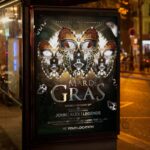 Mardi Gras Party - Premium Flyer PSD Template - Image 3