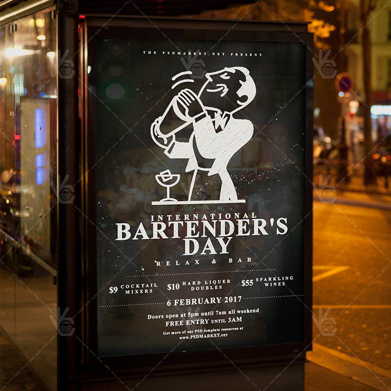 333-28.jpg Bartenders Party - Premium Flyer PSD Template - Image 3