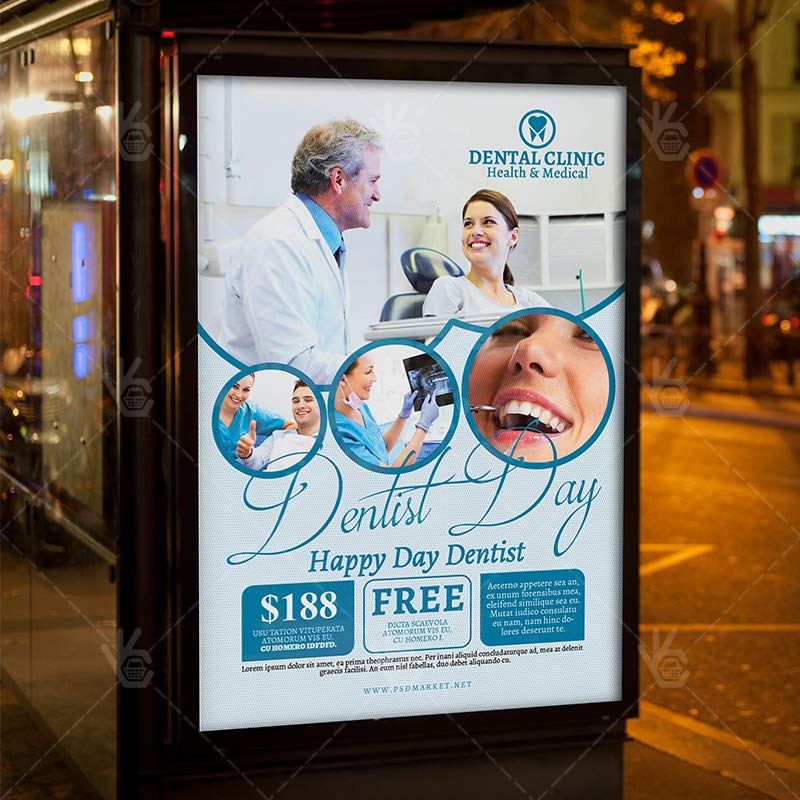 333-36.jpg Dentist Day - Premium Flyer PSD Template - Image 3