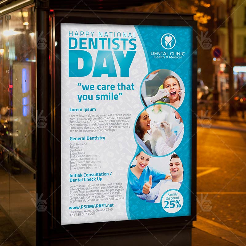 333-38.jpg National Dentists Day - Premium Flyer PSD Template - Image 3