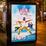 Yoga For Kids - Premium Flyer PSD Template - Image 3