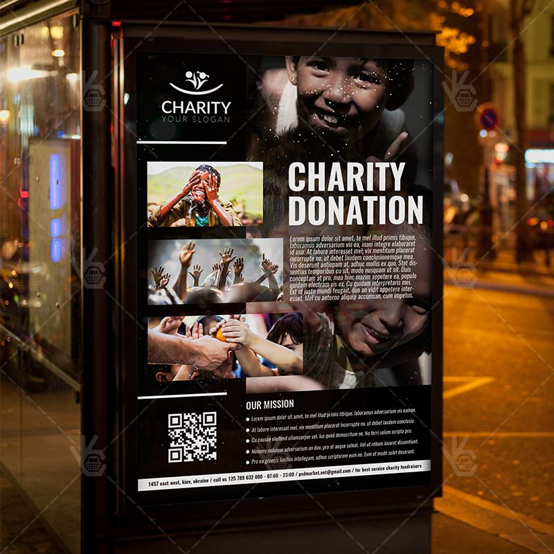 333-45.jpg Charity Donation - Premium Flyer PSD Template - Image 3