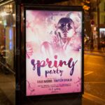 Color Spring Party - Premium Flyer PSD Template - Image 3