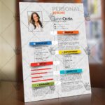 Clean Color Resume - Premium PSD Template - Image 3