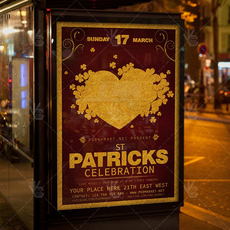 333-8-2.jpg St. Patrick's Celebration - Premium Flyer PSD Template - Image 4