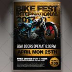 Bike Fest International - Premium Flyer PSD Template