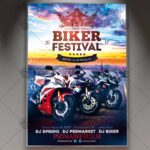 Biker Festival - Premium Flyer PSD Template