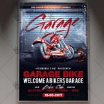 Bikers Garage - Premium Flyer PSD Template
