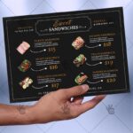 Cafe Menu A5 - Free Menu PSD/AI Template-2