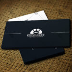 Corporate Business Card - Free PSD Template