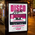 Disco Night - Premium Flyer PSD Template - Image 3