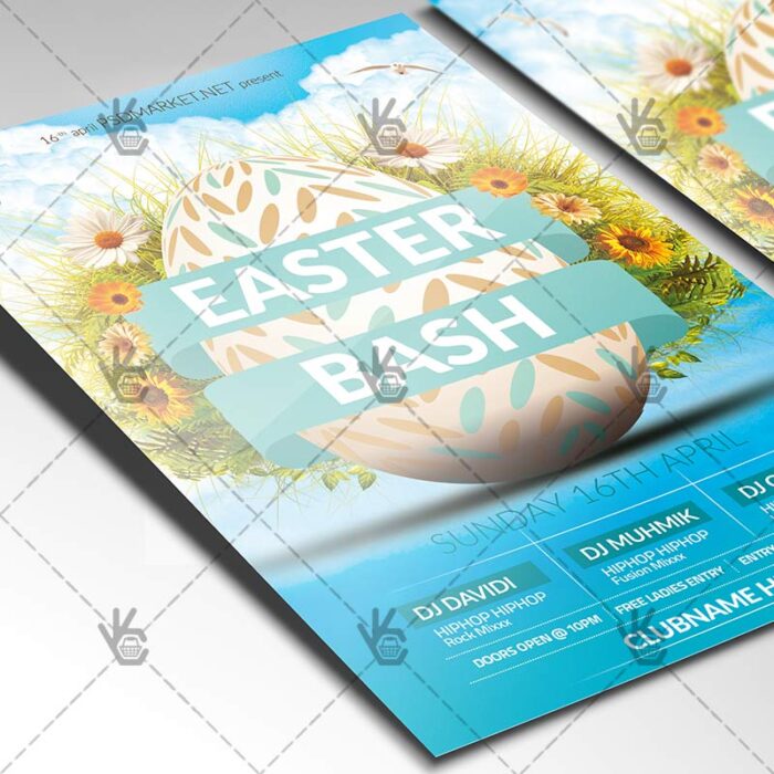 Easter Bash - Premium Flyer PSD Template - Image 2
