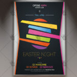 Easter Night - Premium Flyer PSD Template