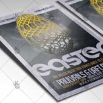 Easter Spring Party - Premium Flyer PSD Template - Image 2