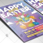 Happy Easter Party - Premium Flyer PSD Template - Image 2