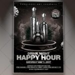 Happy Hour - Premium Flyer PSD Template